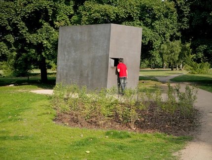 memorial for the homosexuals persecuted under the Nazi regime in Berlin