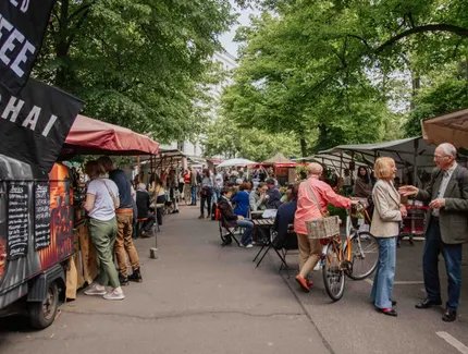 Ökomarkt am Kollwitzplatz