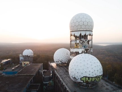 Vue sur le Teufelsberg de Berlin