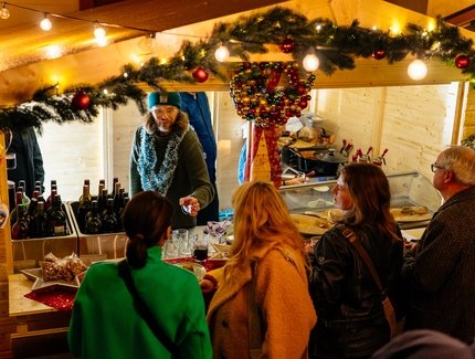 Weihnachtsmarkt beim Weinlobbyist