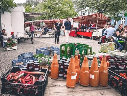 Dicke Linda: Mercato a Berlino