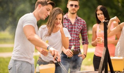 Grillparty im Grünen