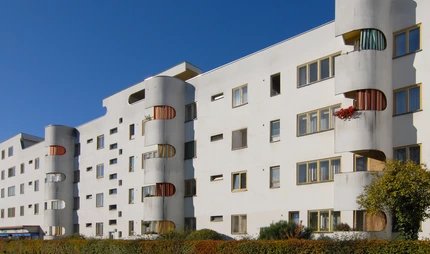 The large Siemensstadt housing estate The large Siemensstadt housing estate