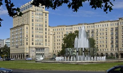 The Karl-Marx-Allee en Berlín